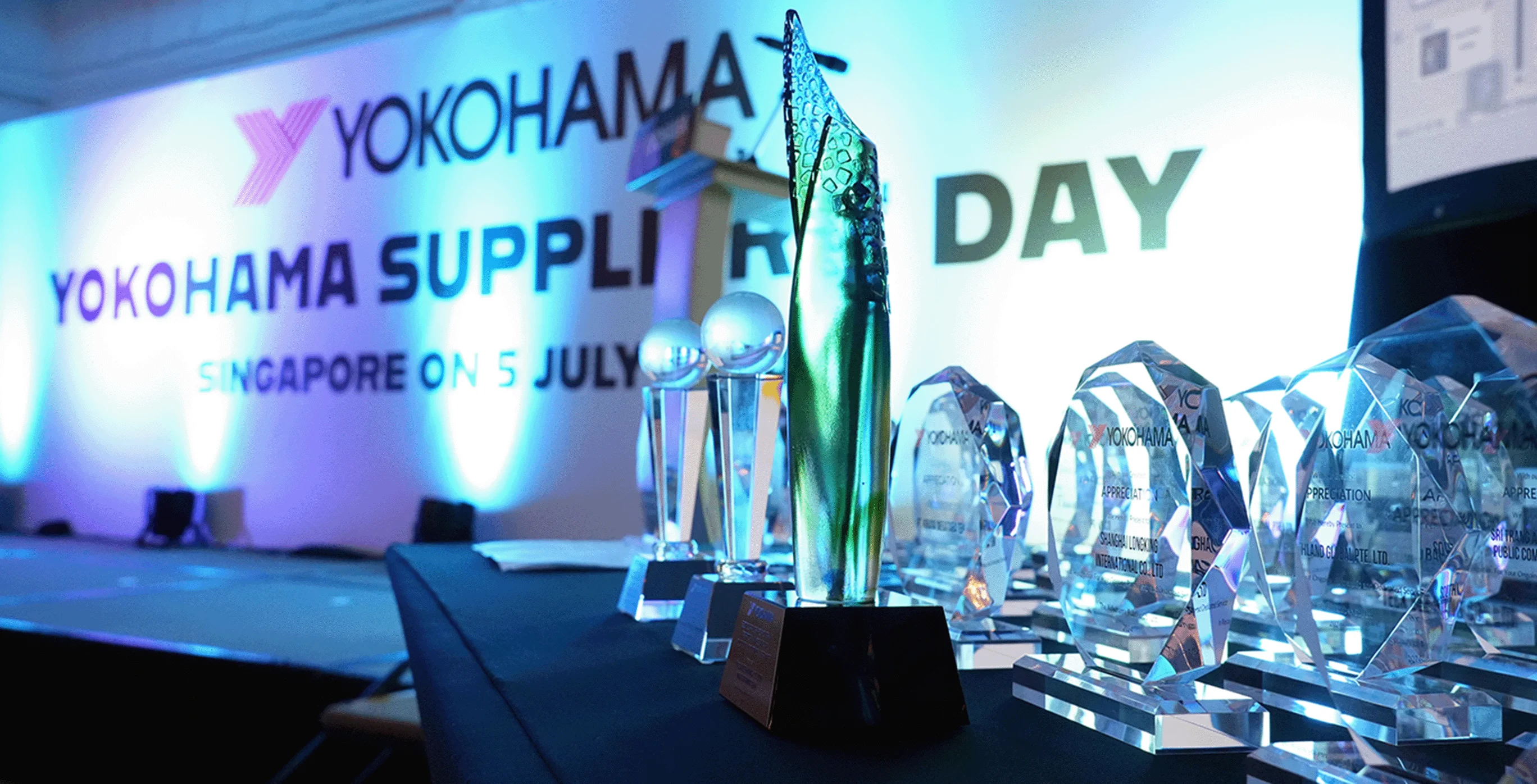 YOKOHAMA holds information exchange event with natural rubber suppliers